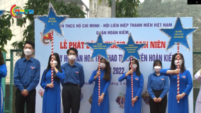 Tuổi trẻ quận Hoàn Kiếm thì đua lập thành tích trong tháng  thanh niên 2022