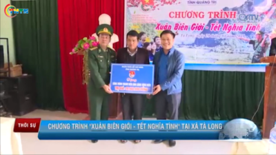 Chương trình Xuân biên giới - Tết nghĩa tình tại xã Tà Long, tỉnh Quảng Trị