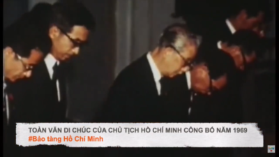 Di chúc Chủ tịch Hồ Chí Minh