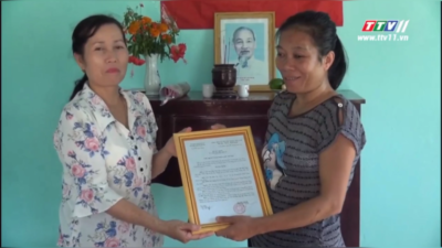 Tây Ninh - Huyện đoàn Trảng Bàng bàn giao nhà nhân ái tại xã An Tịnh