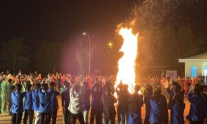 Bắc Giang: Tổ chức đêm lửa trại “tiếp lửa truyền thống” động viên thanh niên lên đường nhập ngũ năm 2024