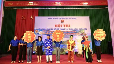 Bắc Giang: Sôi nổi Hội thi “Ứng dụng chuyển đổi số trong xây dựng nông thôn mới”