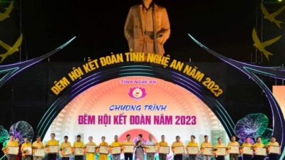 Nghệ An: Đoàn viên thanh niên tham gia “Ngày hội kết đoàn” năm 2023