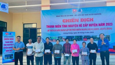 Quảng Trị: Chiến dịch thanh niên tình nguyện Hè năm 2023