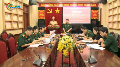 Hội nghị Ban tổ chức cuộc thi tìm hiểu “Thanh niên Quân đội thượng tôn pháp luật” và Cuộc thi viết tiểu phẩm “Tuổi trẻ Việt Nam xung kích,  sáng tạo vận động Nhân dân chấp hành pháp luật”